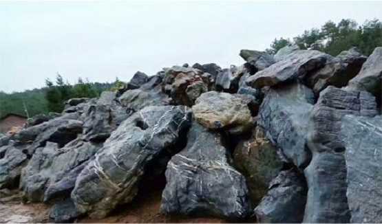 景观石的岩性分类